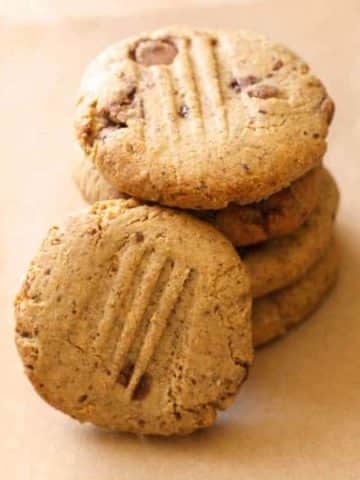 healthy peanut butter cookies