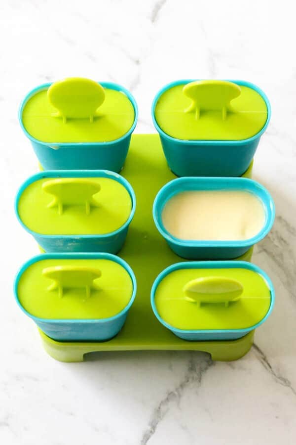 a popsicle mould tray. 