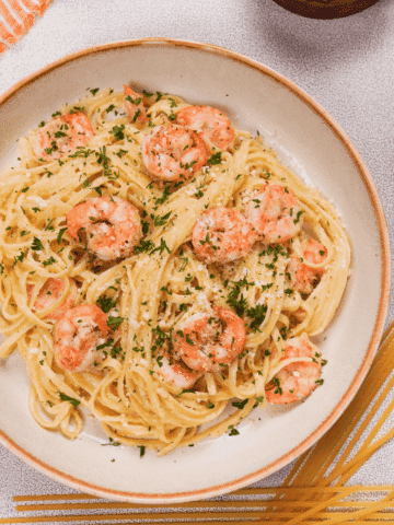 Shrimp Alfredo Pasta