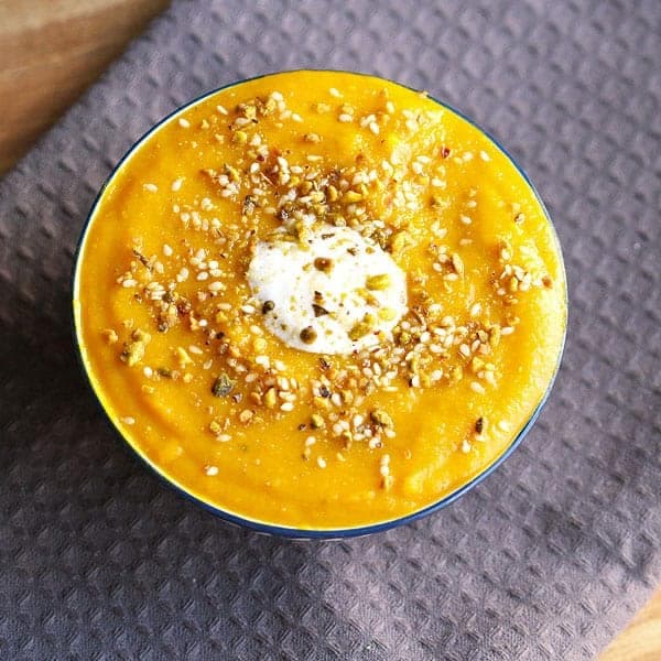 moroccan pumpkin and chickpea soup
