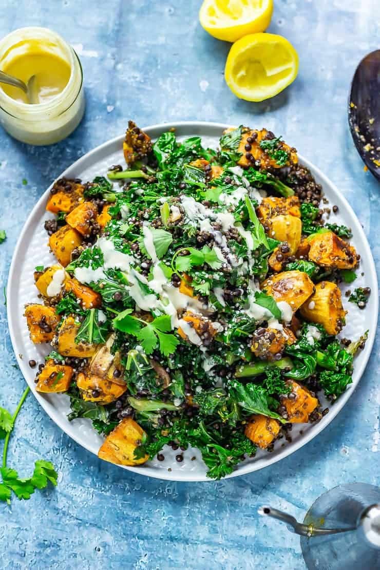 Sweet Potato & Quinoa Salad with Sesame Dressing