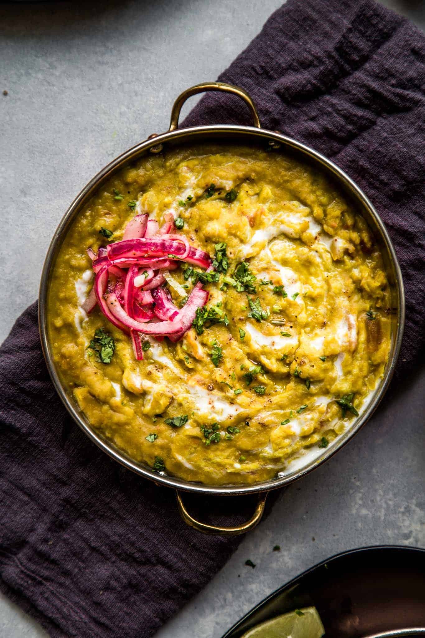 Instant Pot Dal with Split Peas