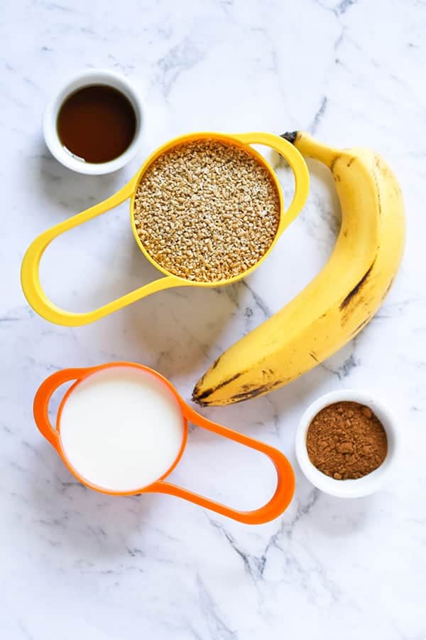 ingredients to make this banana recipe