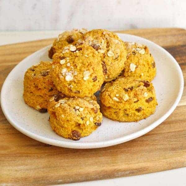 healthy pumpkin scones