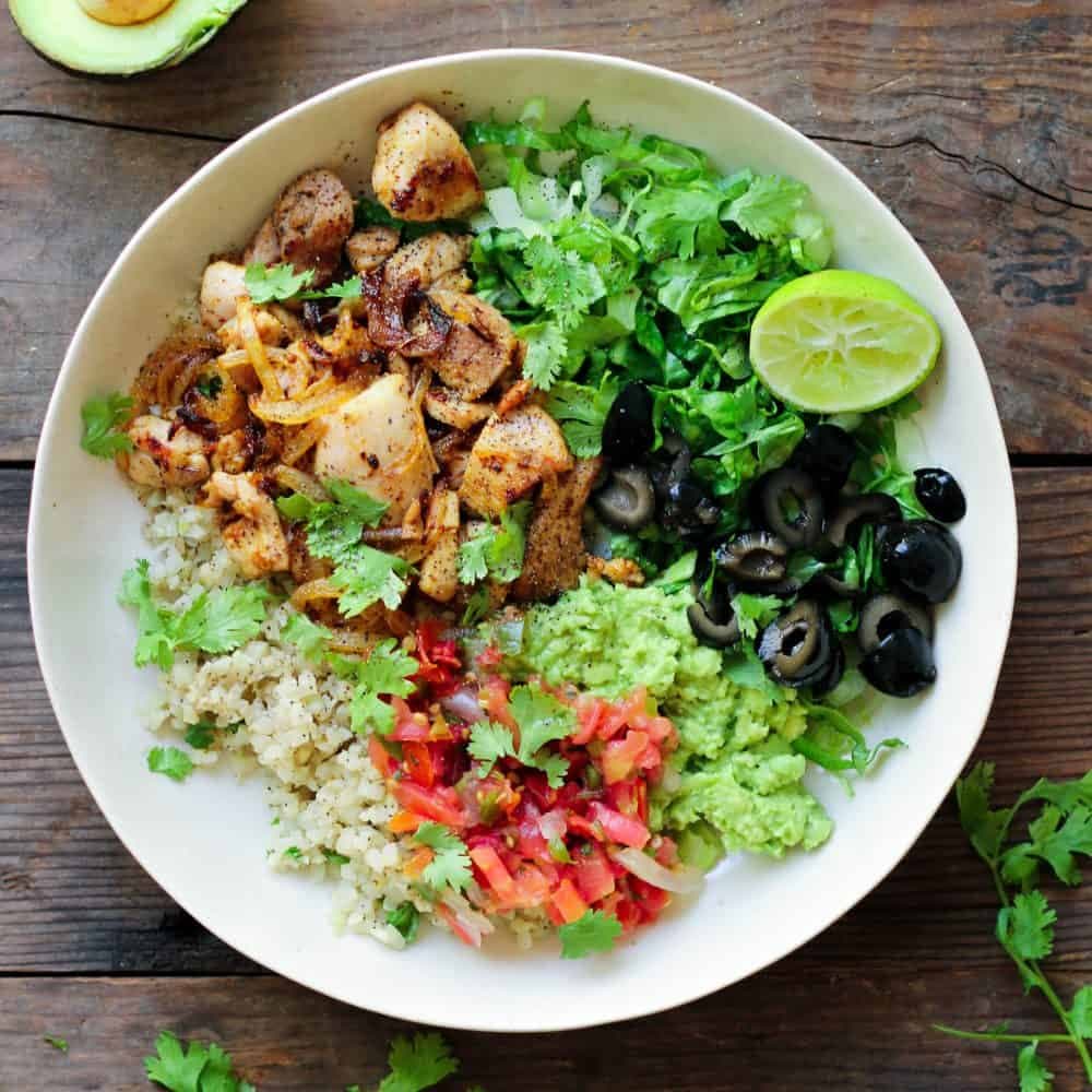 Paleo Burrito Bowl (Whole30, Keto)