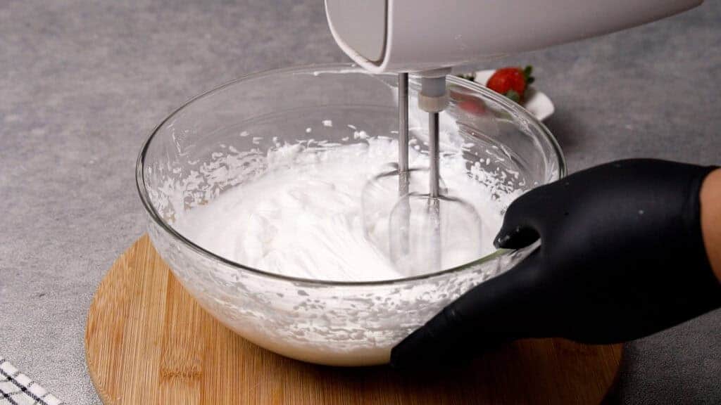 Mix it until flully