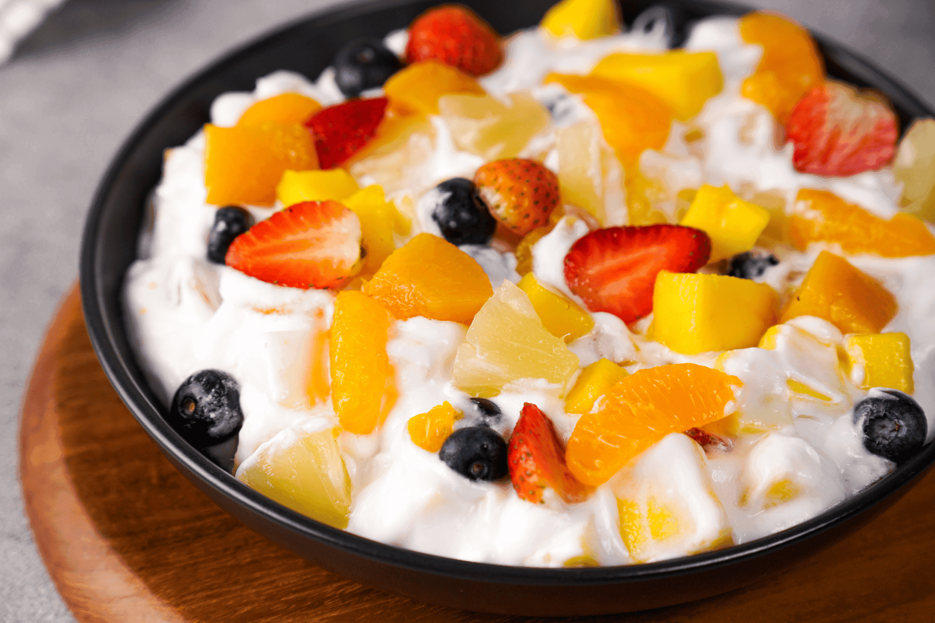 fruit salad with cool whip