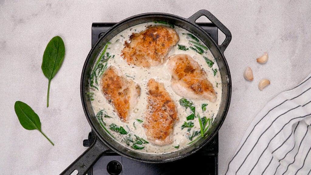 chicken with sauce