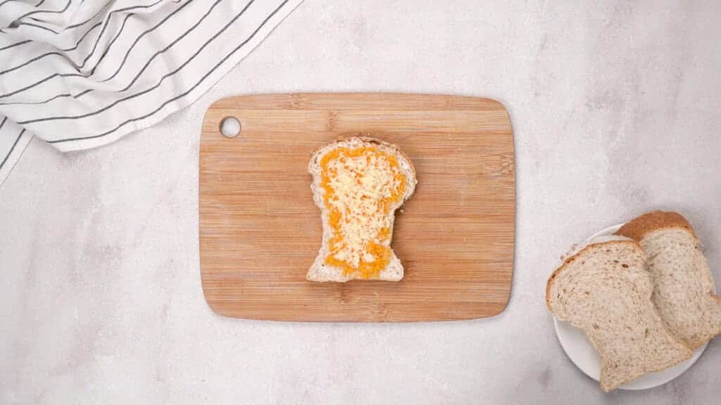 spread the cheese