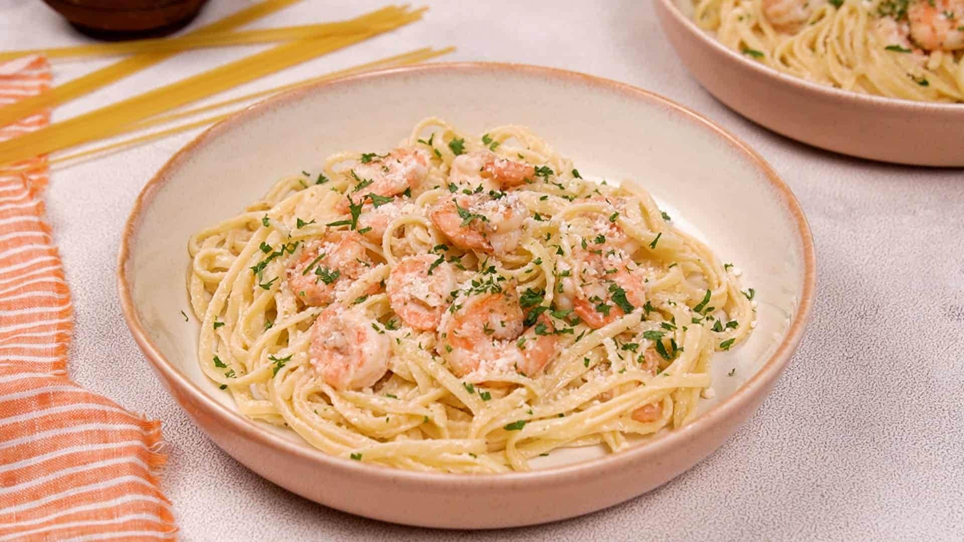Shrimp Alfredo Pasta