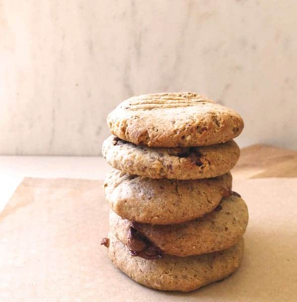 healthy peanut butter cookies