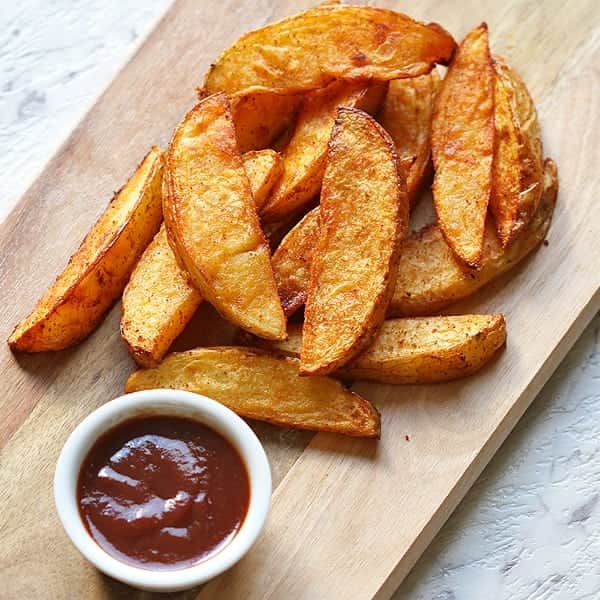 Crispy Baked Potato Wedges