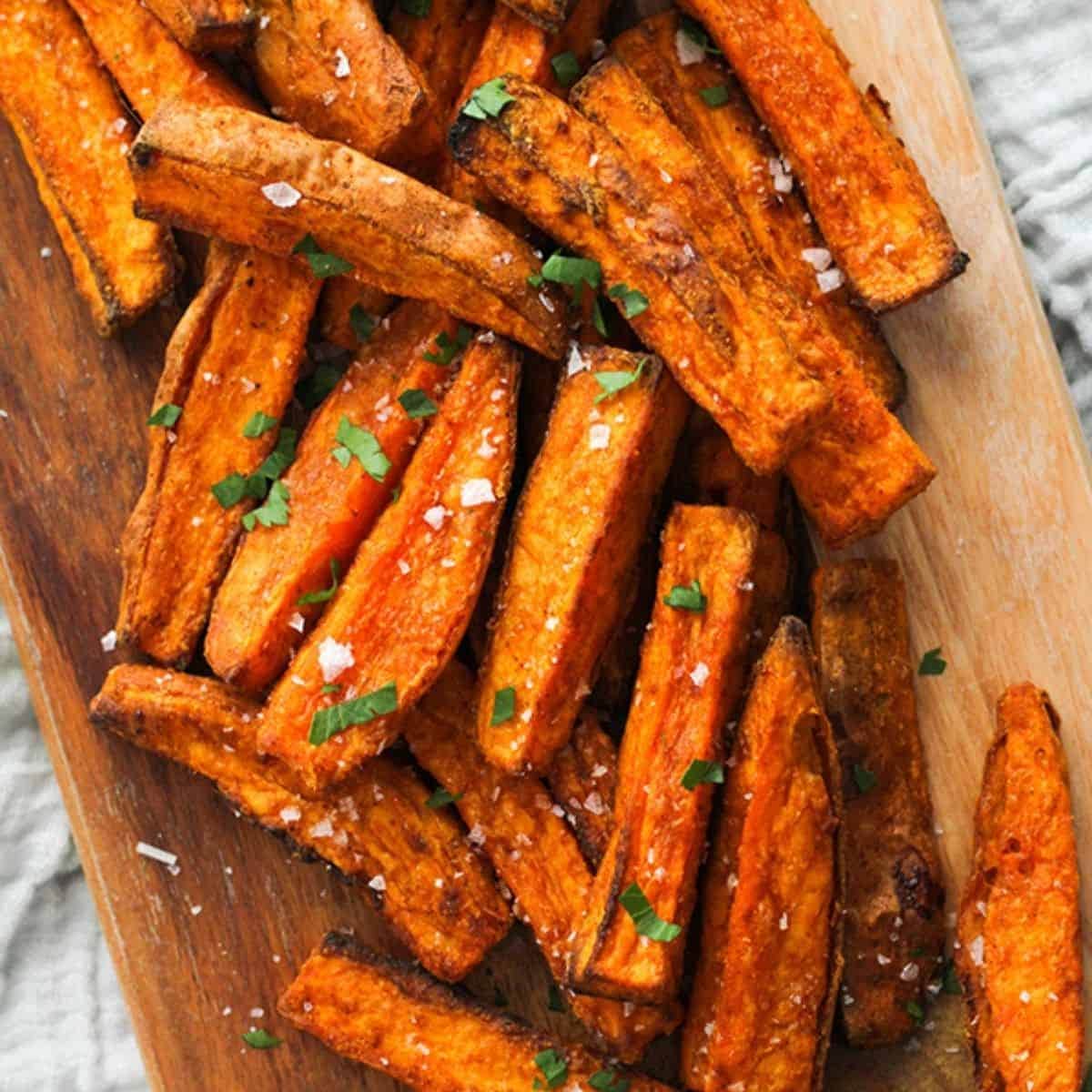 Air Fryer Sweet Potato Wedges