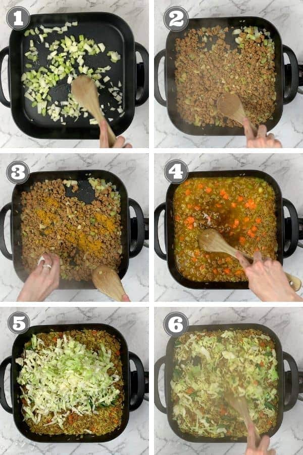 step by step photo instructions on how to make beef chow mein.