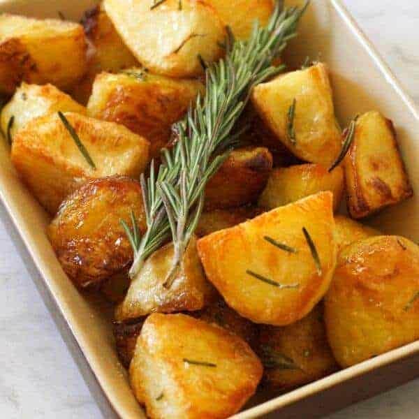Crispy Roast Potatoes with Rosemary