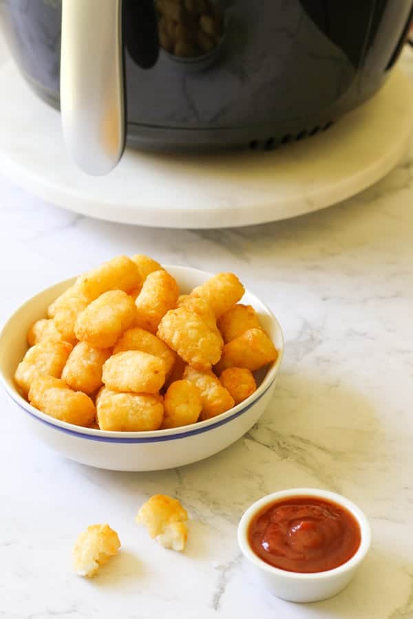 Bowl with tater tots