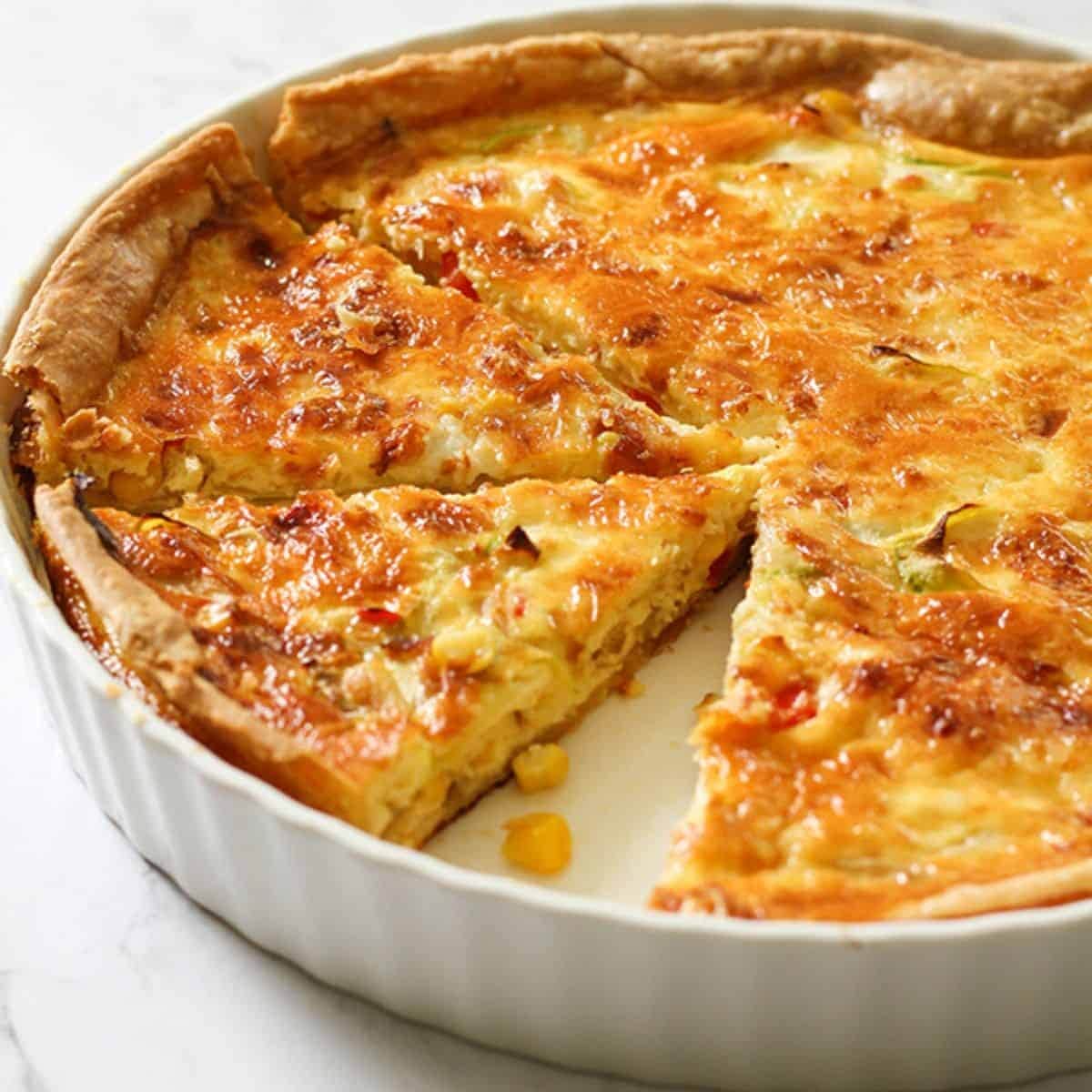 Vegetarian Quiche