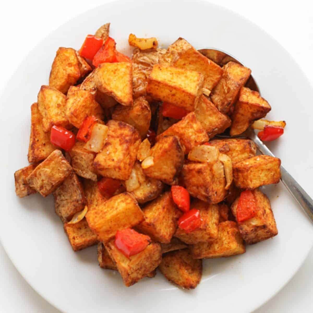 Air Fryer Crispy Breakfast Potatoes