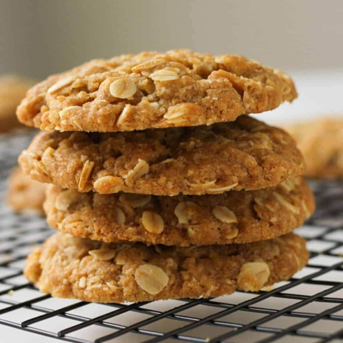 Chewy Anzac Biscuits