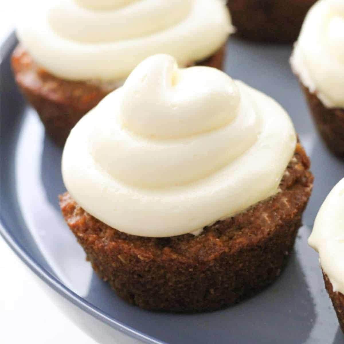 Carrot Cupcakes with Cream Cheese Frosting
