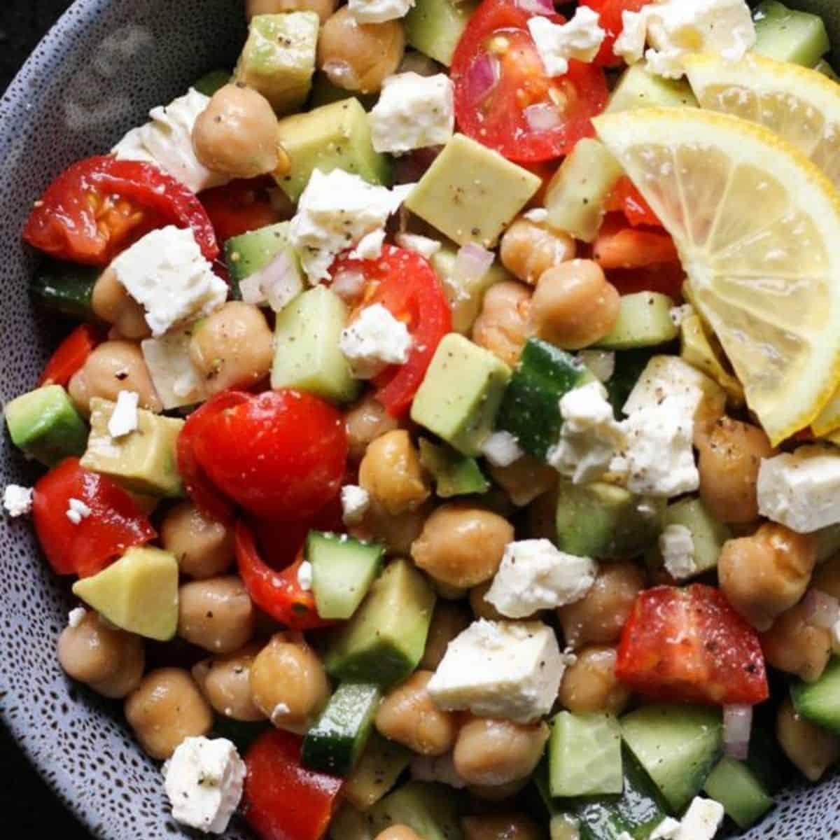 Chickpea Avocado Salad