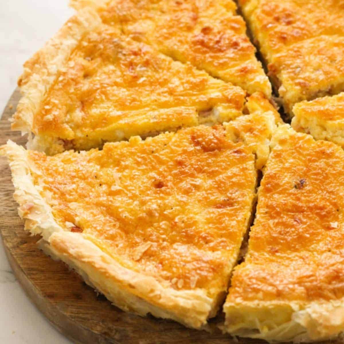 Bacon and Egg Pie