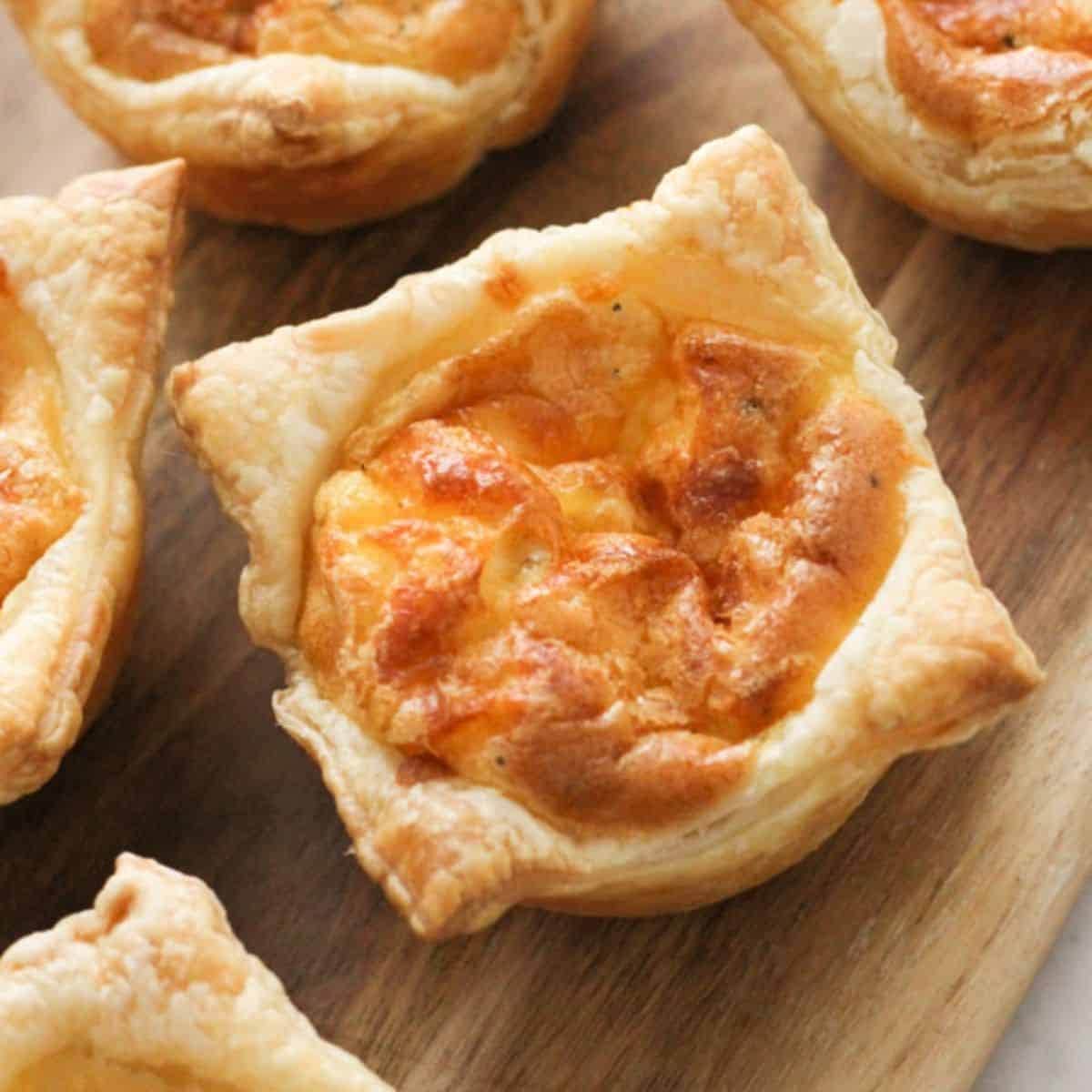 Mini Bacon and Egg Pies