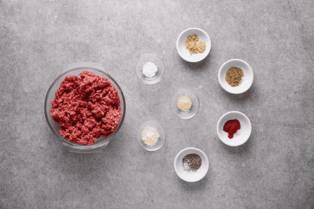 ground beef ingredients