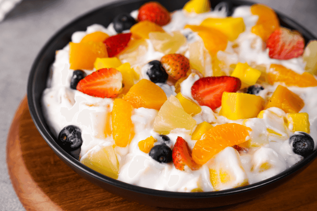 Fruit salad with cool whip