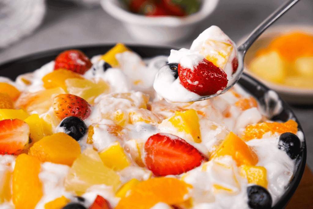 fruit salad with cool whip