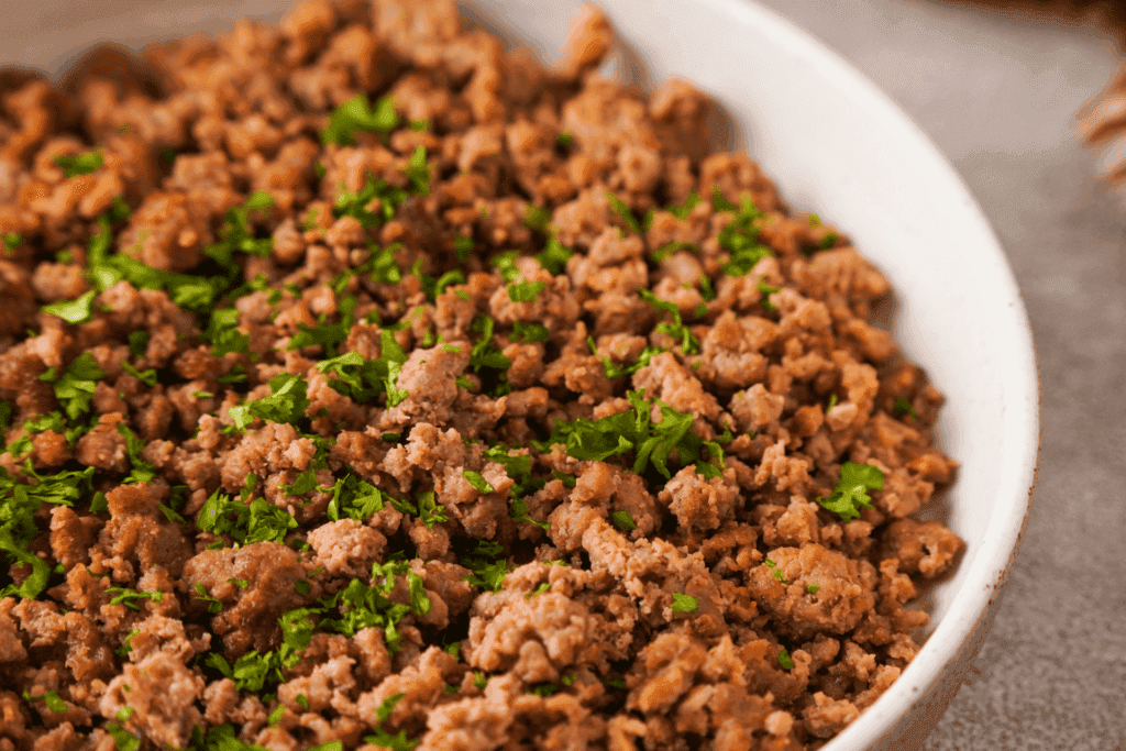 air fryer ground beef