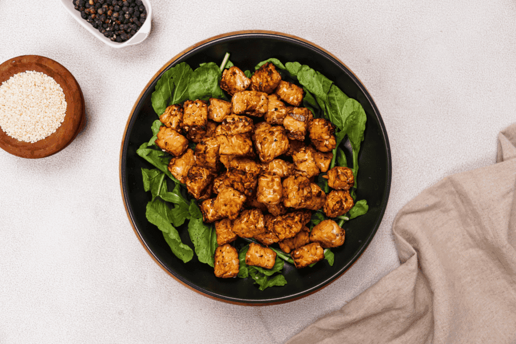 air fried tempeh