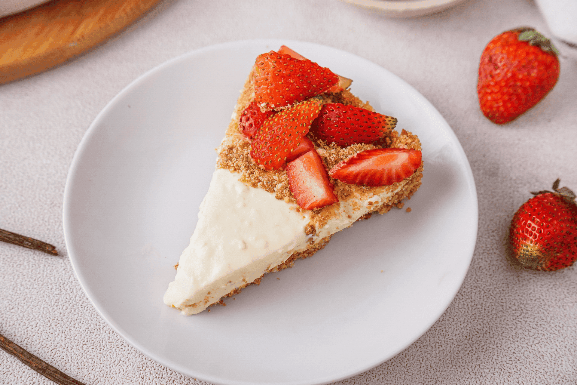 3-Ingredient No-Bake Cheesecake