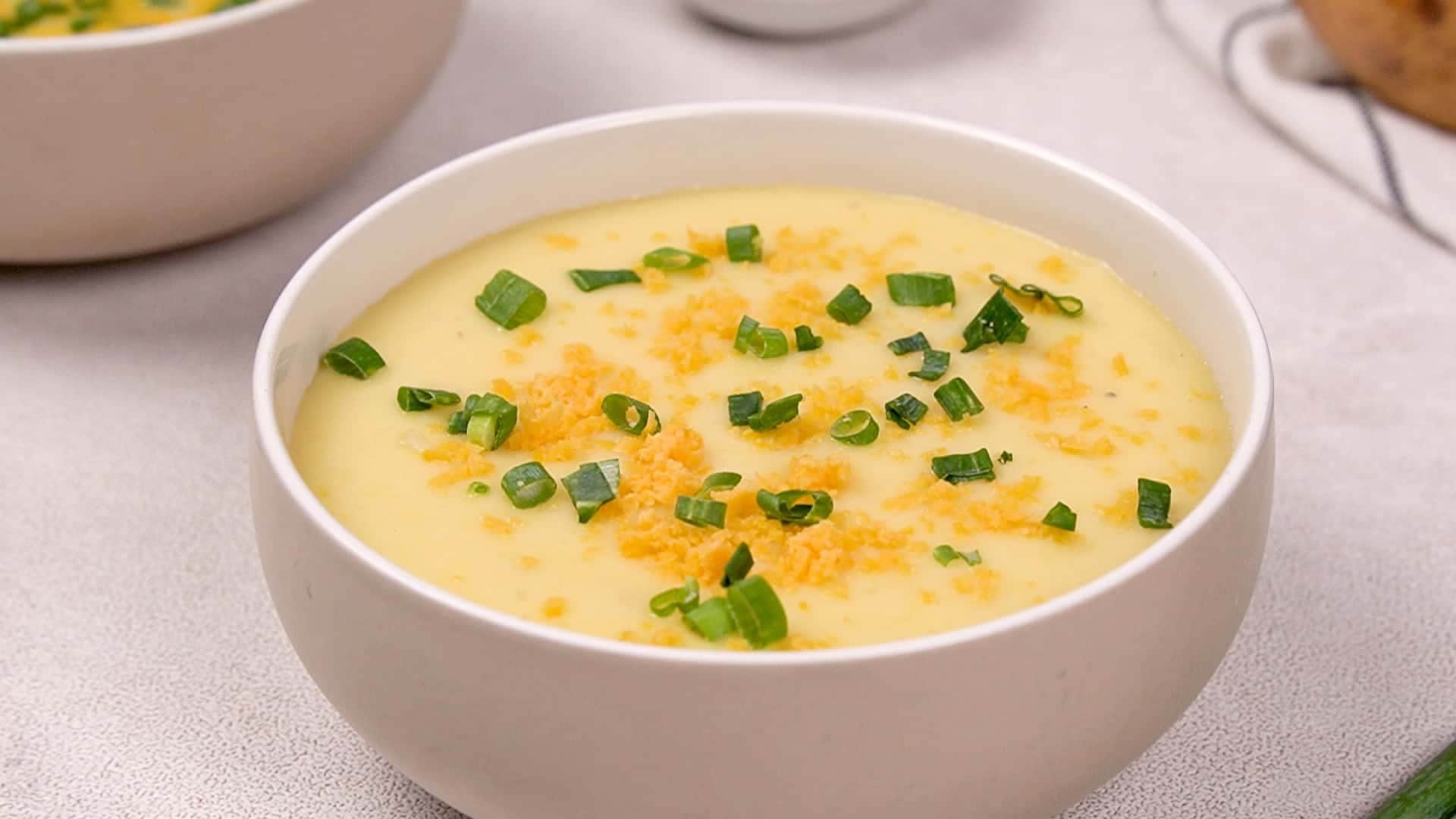 Easy 4 Ingredient Potato Soup