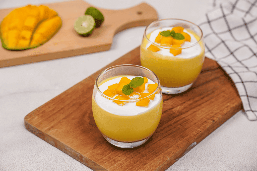 mango pudding