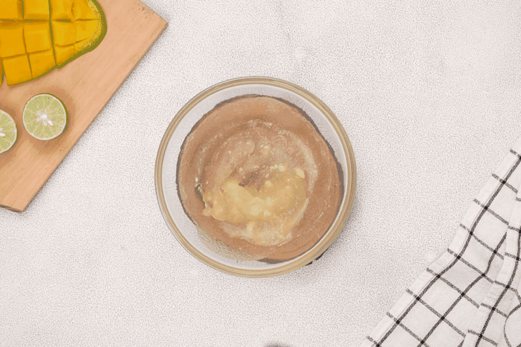 gelatin in small bowl