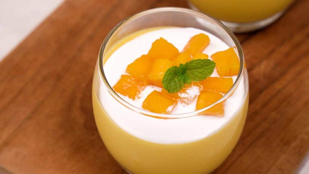 mango pudding