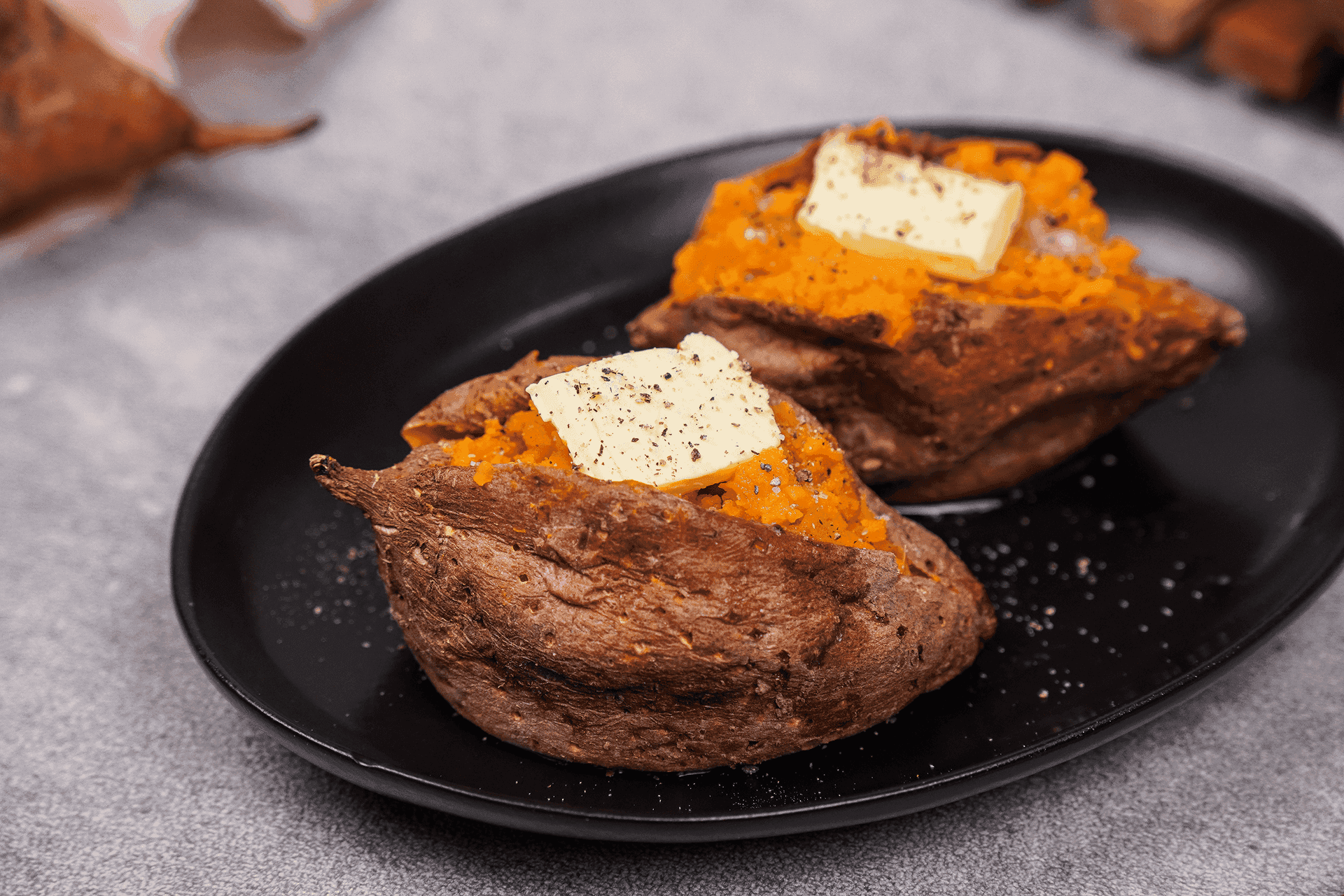 Microwave Sweet Potato