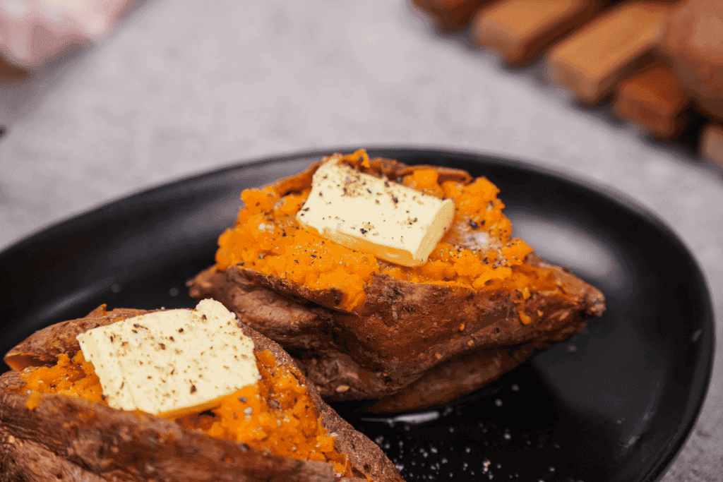 Microwave Sweet Potato