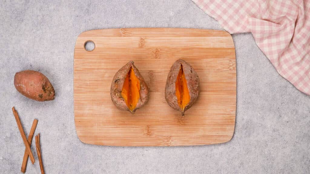 Microwave Sweet Potato