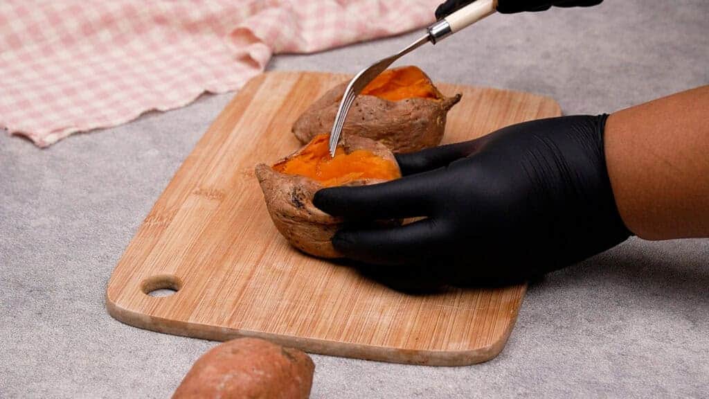 Microwave Sweet Potato