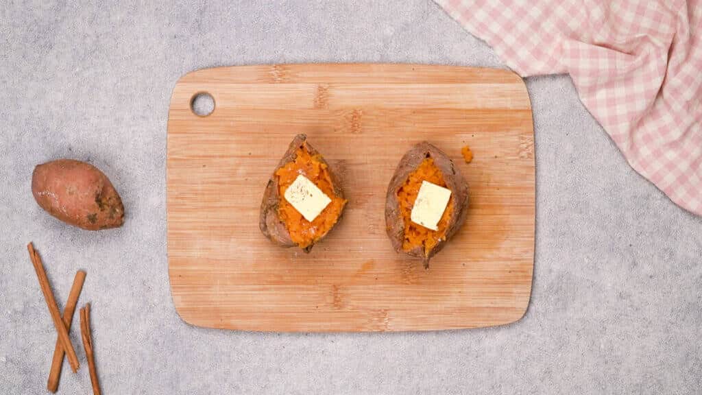 Microwave Sweet Potato