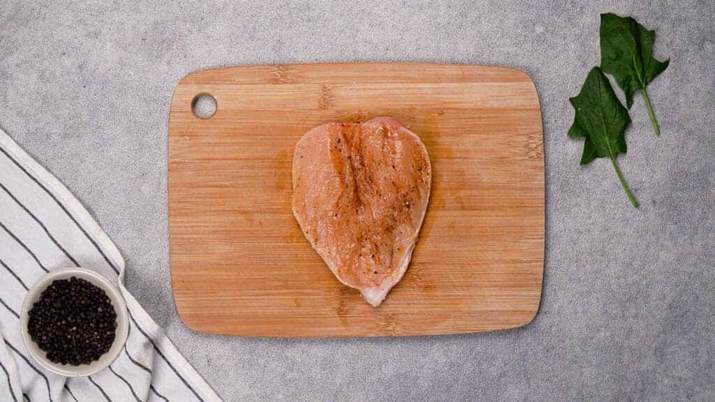 Butterfly chicken breast