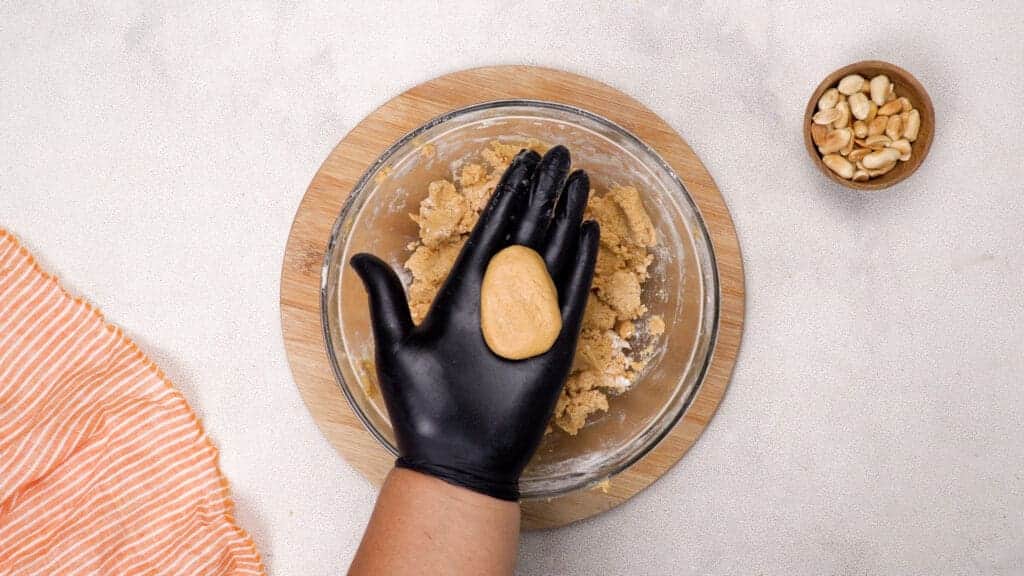 peanut butetr mixture