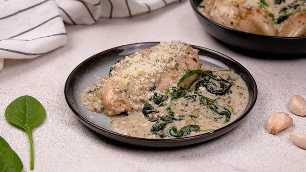 Chicken on the plate