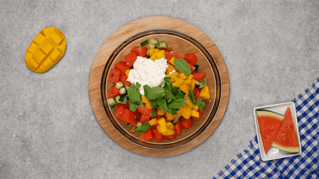 watermelon salad ingredients