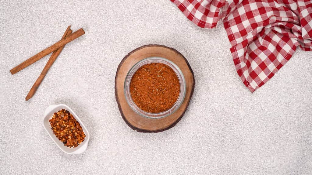chorizo seasoning in the jar