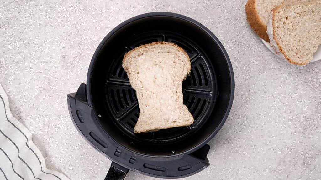 Put bread in air fryer