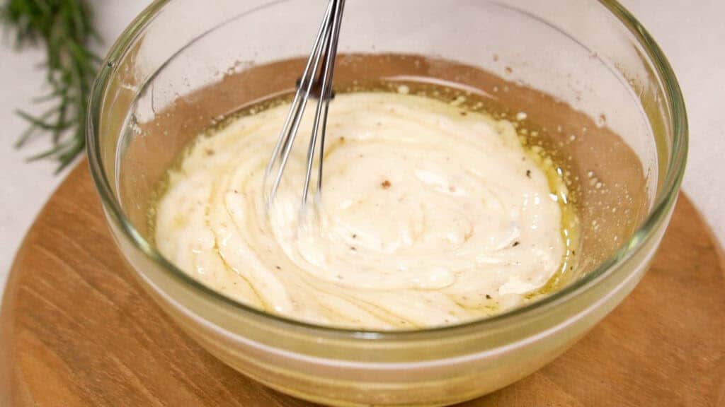 creamy and thick dressing