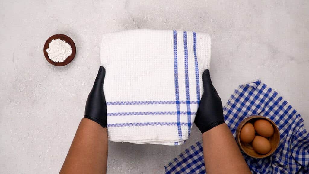 cover the bowl and let it sit